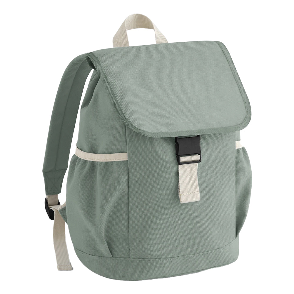 Dusty Green - Front - Bagbase Childrens-Kids Adventure Backpack