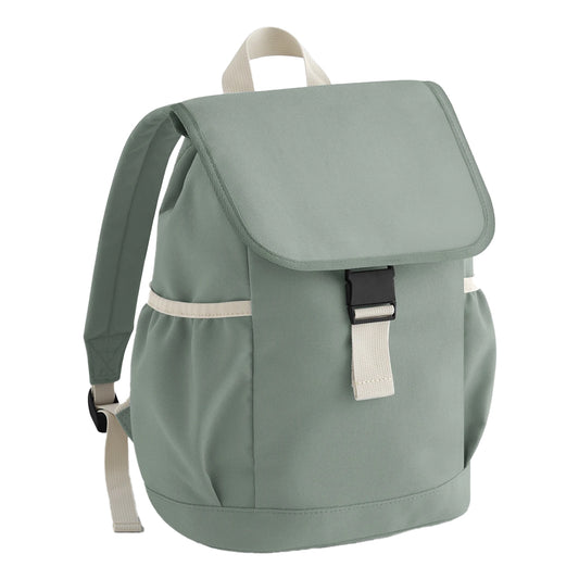 Dusty Green - Front - Bagbase Childrens-Kids Adventure Backpack