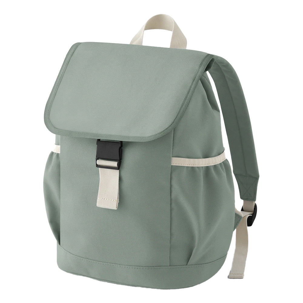 Dusty Green - Back - Bagbase Childrens-Kids Adventure Backpack