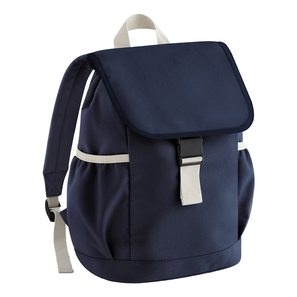 Navy - Front - Bagbase Childrens-Kids Adventure Backpack