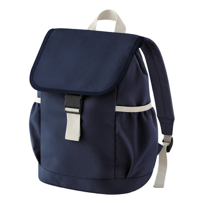 Navy - Back - Bagbase Childrens-Kids Adventure Backpack