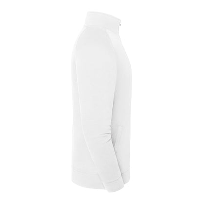 White - Side - Fruit of the Loom Unisex Adult Iconic Premium Sweat Jacket