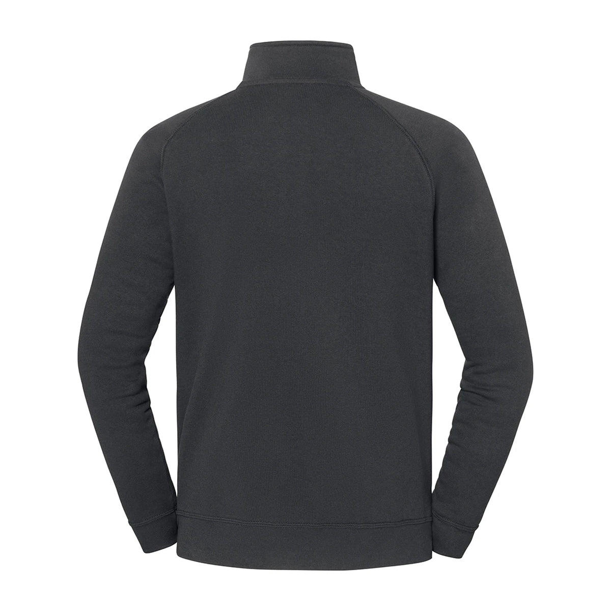 Light Graphite - Back - Fruit of the Loom Unisex Adult Iconic Premium Sweat Jacket