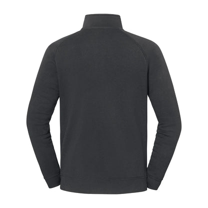 Light Graphite - Back - Fruit of the Loom Unisex Adult Iconic Premium Sweat Jacket