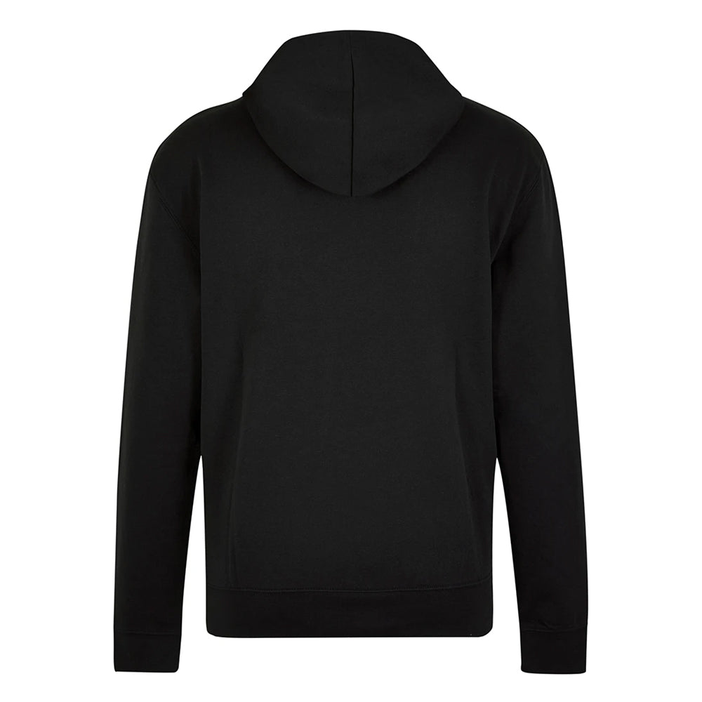 Black - Back - Kustom Kit Unisex Adult Superwash 60°C Regular Hoodie