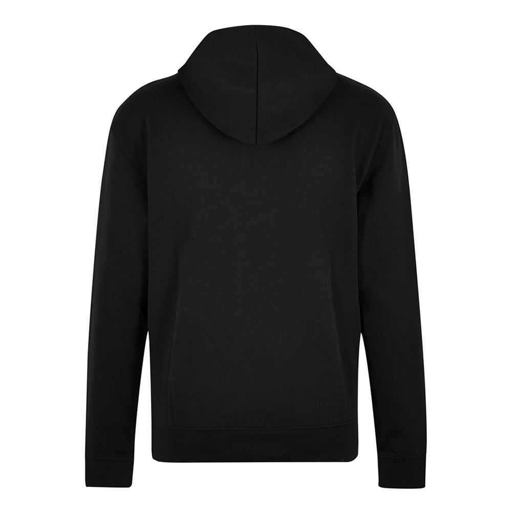 Black - Back - Kustom Kit Unisex Adult Superwash 60°C Regular Hoodie