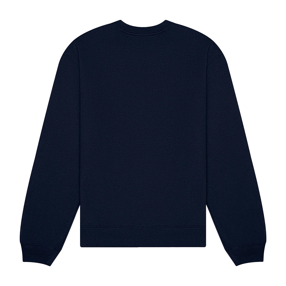 Navy - Back - Bella + Canvas Unisex Adult Heavyweight Crew Neck Sweatshirt