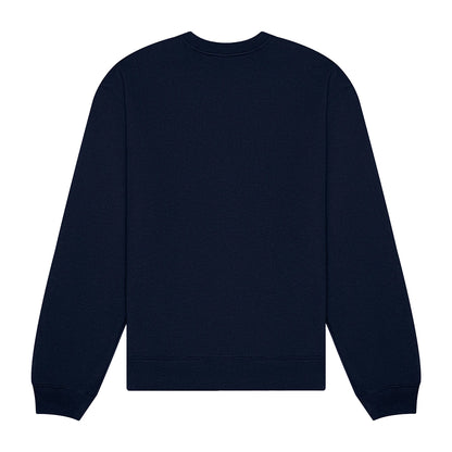 Navy - Back - Bella + Canvas Unisex Adult Heavyweight Crew Neck Sweatshirt