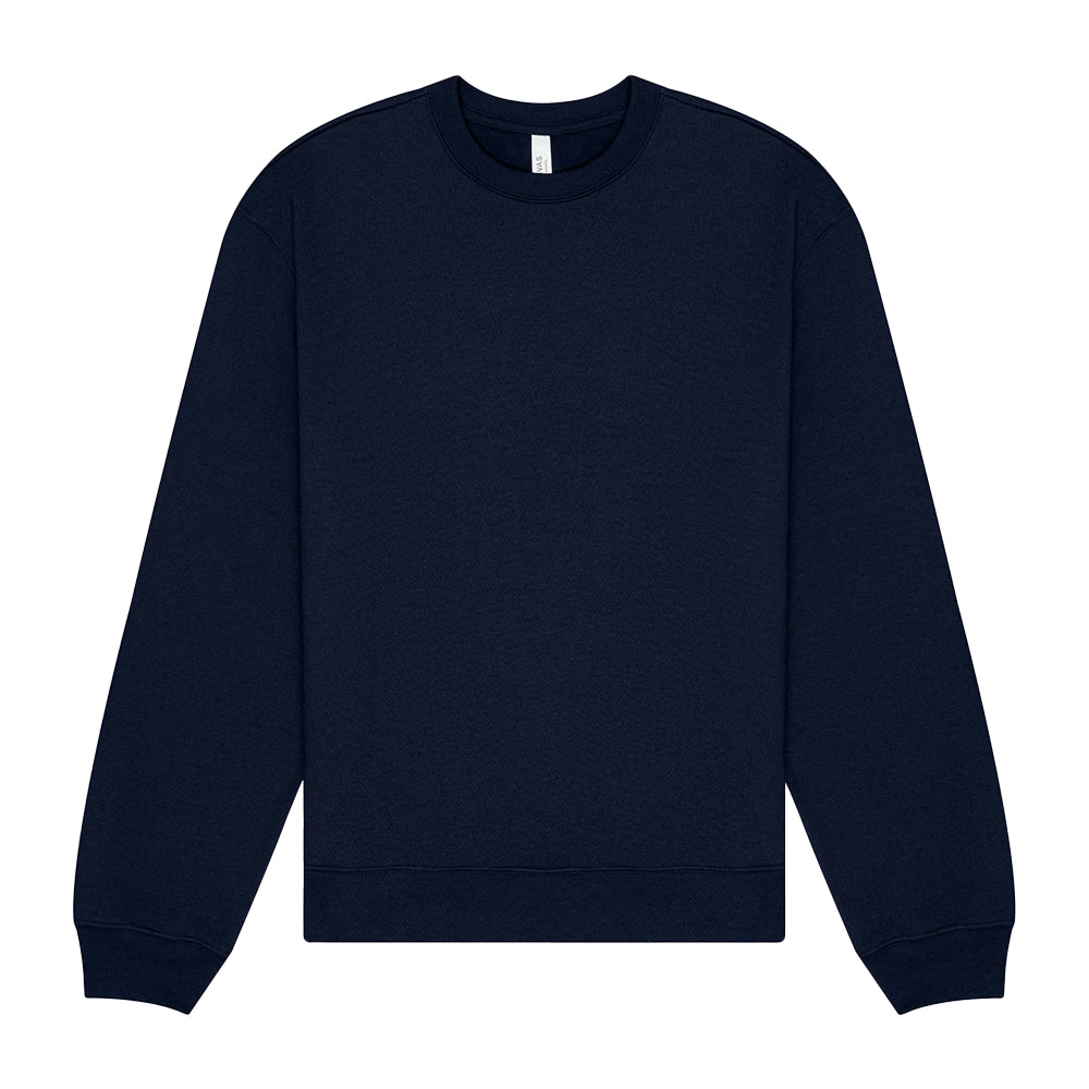 Navy - Front - Bella + Canvas Unisex Adult Heavyweight Crew Neck Sweatshirt