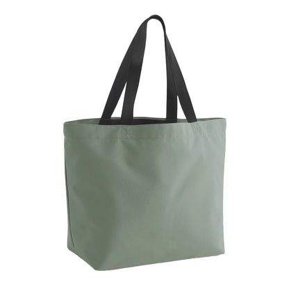 Dusty Green - Front - Bagbase Original Plain Tote Bag