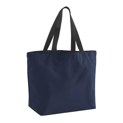 Navy - Front - Bagbase Original Plain Tote Bag