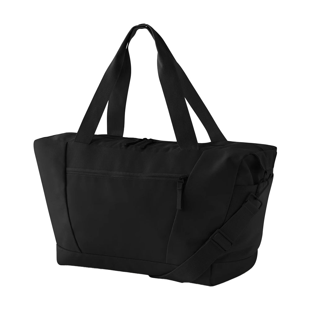Black - Back - Bagbase Circuits Duffle Bag