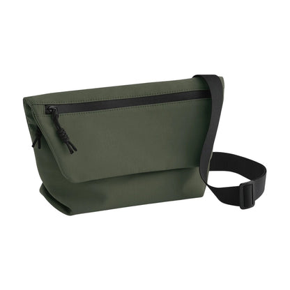 Pine Green - Front - Bagbase Minimal Lifestyle Mini Messenger Bag