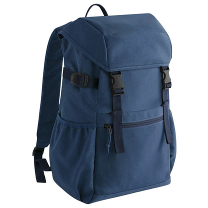 Steel Blue - Front - Bagbase Ramble Recycled Polyester 18L Backpack