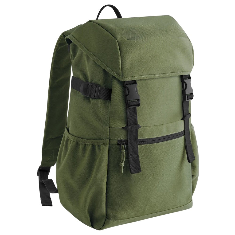 Moss - Front - Bagbase Ramble Recycled Polyester 18L Backpack