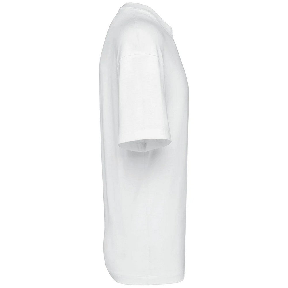 White - Side - Kariban Unisex Adult Oversized T-Shirt
