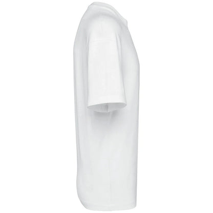 White - Side - Kariban Unisex Adult Oversized T-Shirt