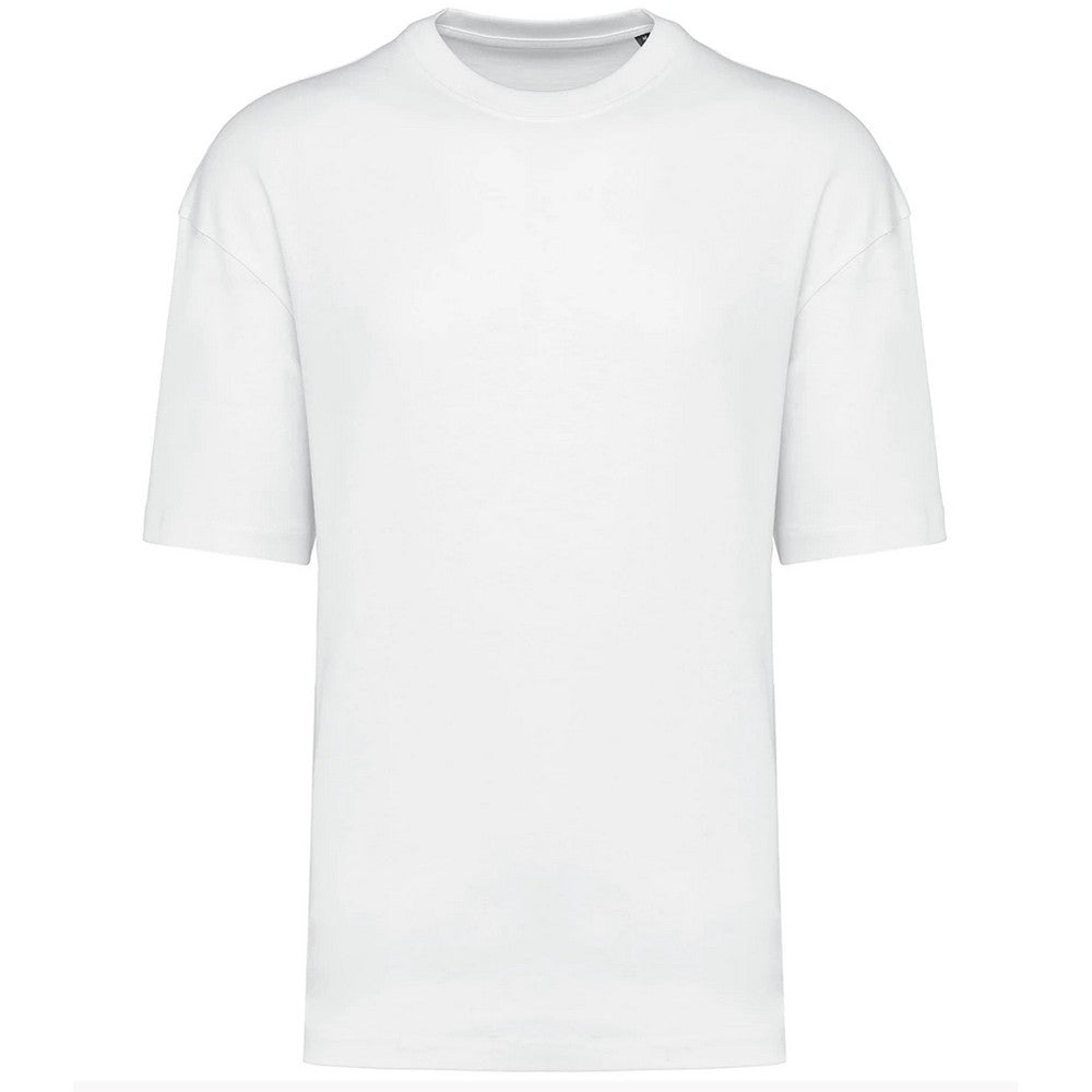 White - Front - Kariban Unisex Adult Oversized T-Shirt