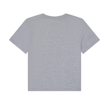 Athletic Heather - Back - Bella + Canvas Womens-Ladies Heavy Boxy T-Shirt