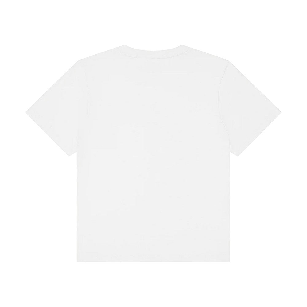 White - Back - Bella + Canvas Womens-Ladies Heavy Boxy T-Shirt