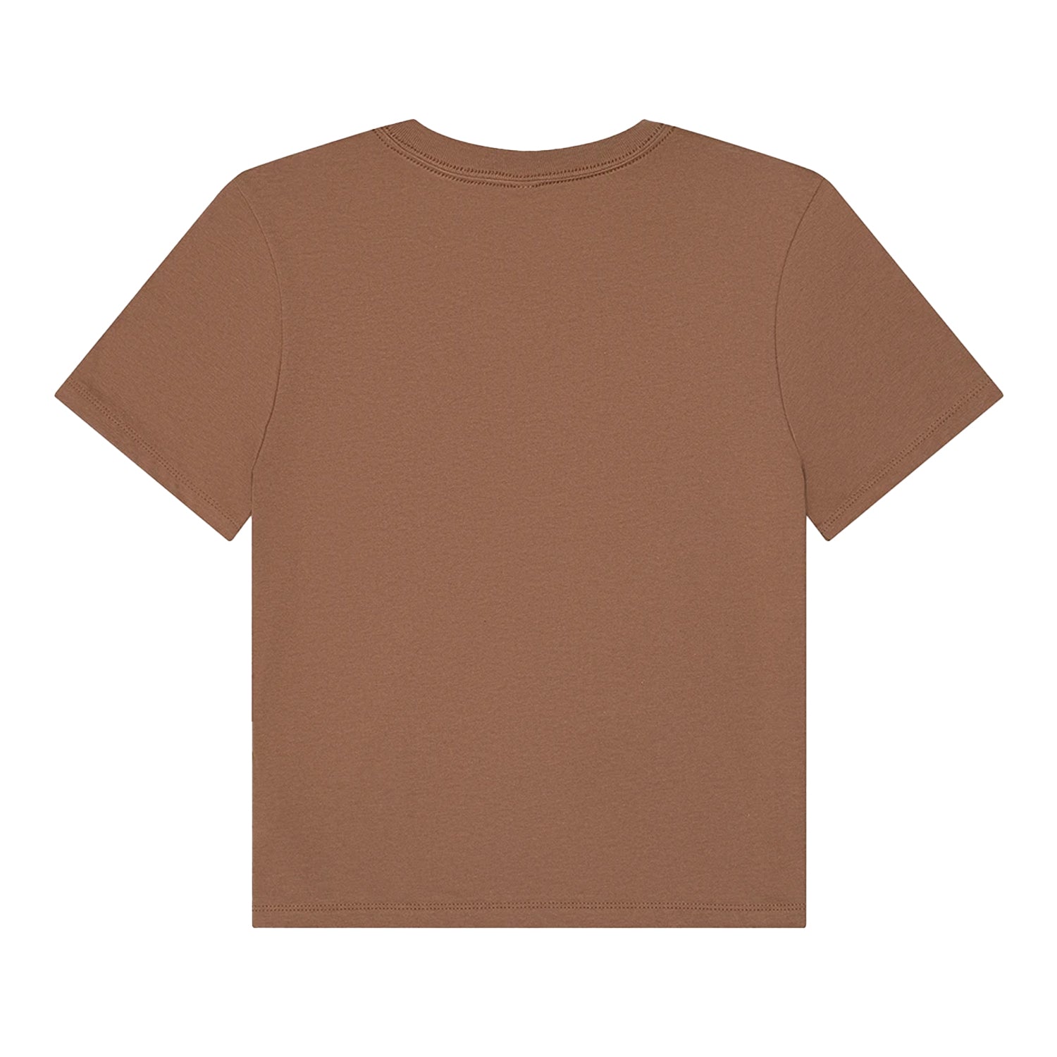 Vintage Brown - Back - Bella + Canvas Womens-Ladies Heavy Boxy T-Shirt