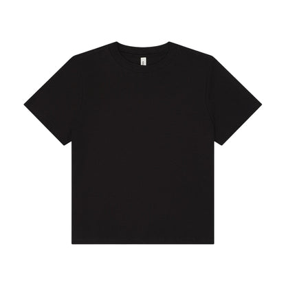 Black - Front - Bella + Canvas Womens-Ladies Heavy Boxy T-Shirt