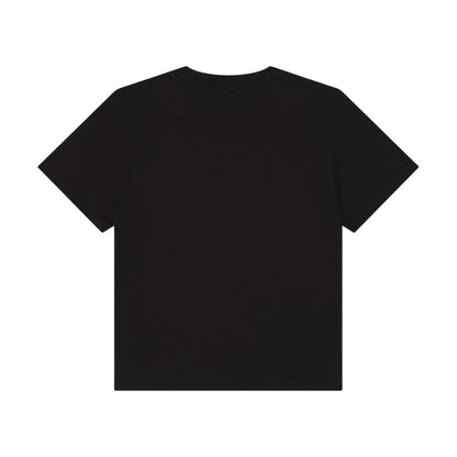 Black - Back - Bella + Canvas Womens-Ladies Heavy Boxy T-Shirt