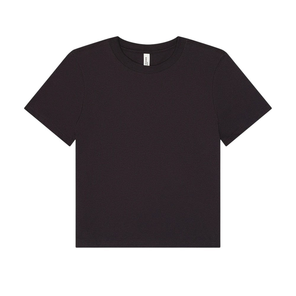 Dark Grey - Front - Bella + Canvas Womens-Ladies Heavy Boxy T-Shirt