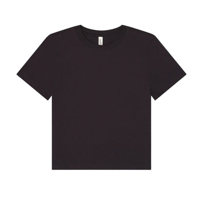 Dark Grey - Front - Bella + Canvas Womens-Ladies Heavy Boxy T-Shirt
