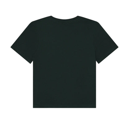 Forest Green - Back - Bella + Canvas Womens-Ladies Heavy Boxy T-Shirt