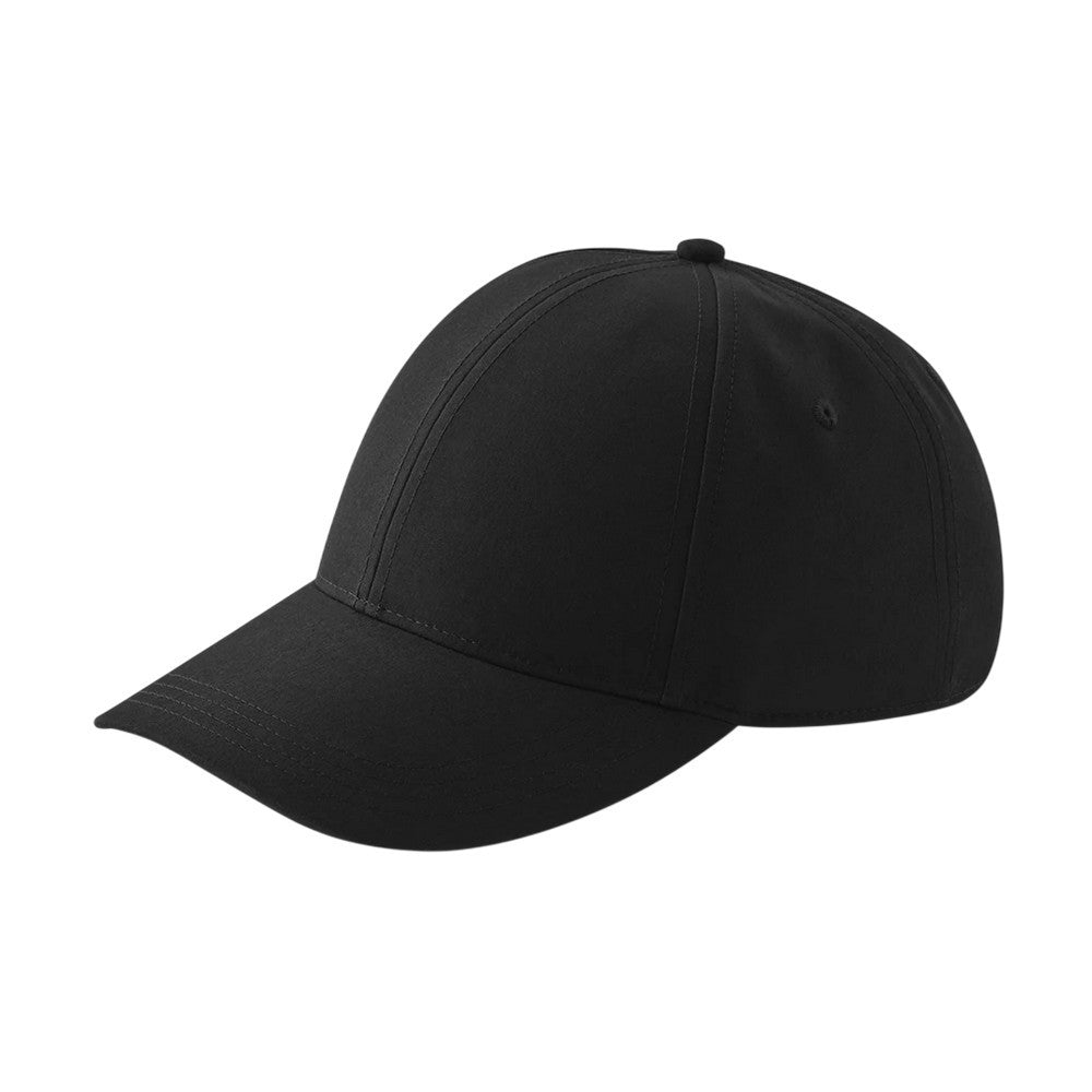 Black - Back - Beechfield Lifestyle Water Resistant Baseball Cap