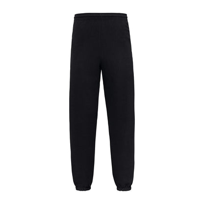 Black - Front - Fruit of the Loom Unisex Adult Iconic Premium Jogging Bottoms