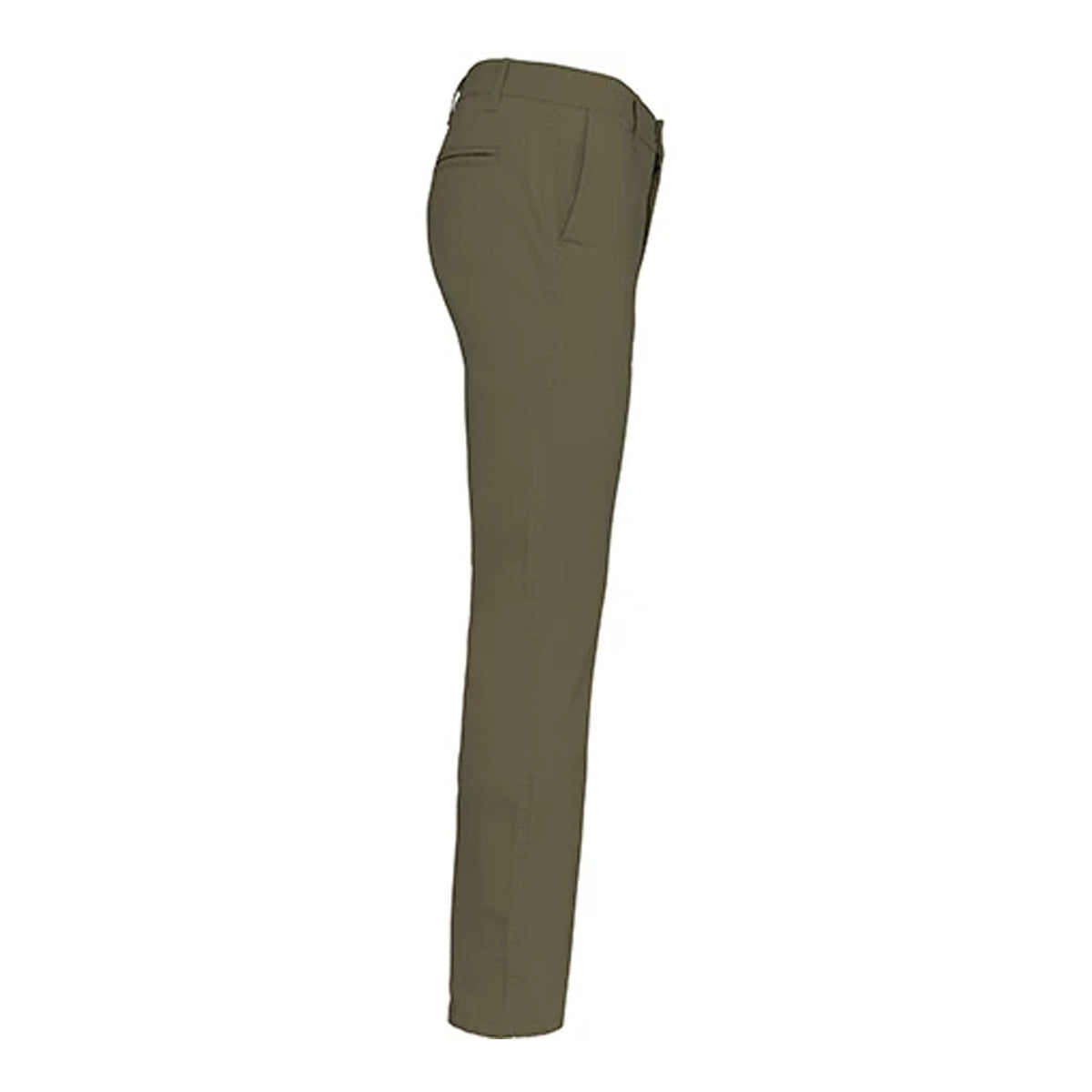 Light Khaki - Side - Kariban Mens Plain Modern Chinos