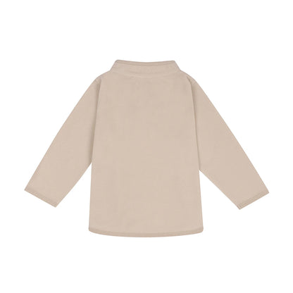 Light Stone - Back - Larkwood Childrens-Kids Lightweight Half Zip Fleece