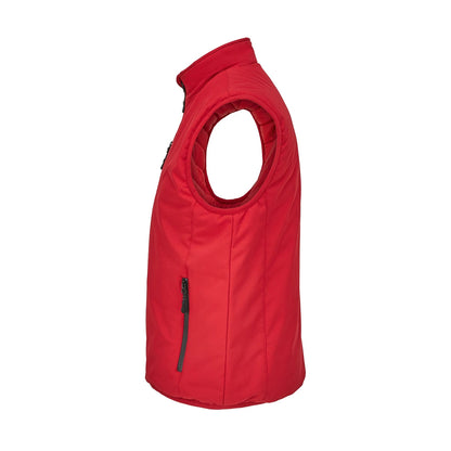 Pepper Red - Side - SOLS Unisex Adult Falcon Padded Body Warmer