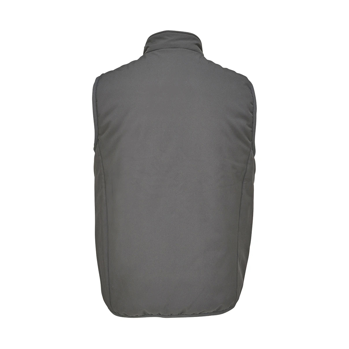 Charcoal - Back - SOLS Unisex Adult Falcon Padded Body Warmer