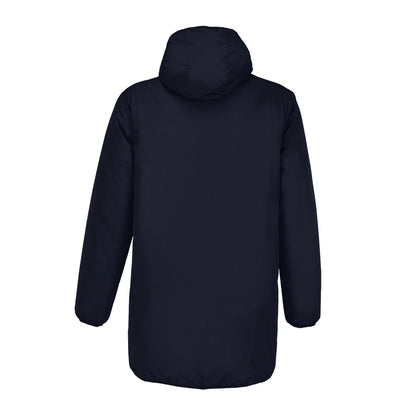 French Navy - Back - SOLS Unisex Adult Reversible Parka