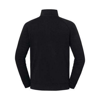 Black - Back - Fruit of the Loom Unisex Adult Sweat Jacket