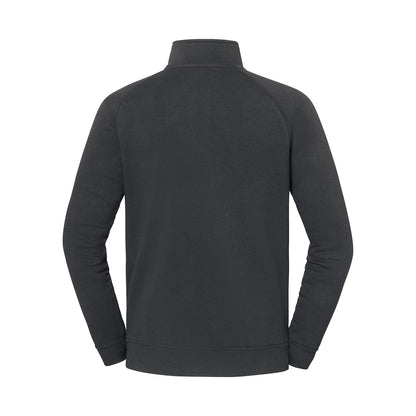 Light Graphite - Back - Fruit of the Loom Unisex Adult Sweat Jacket