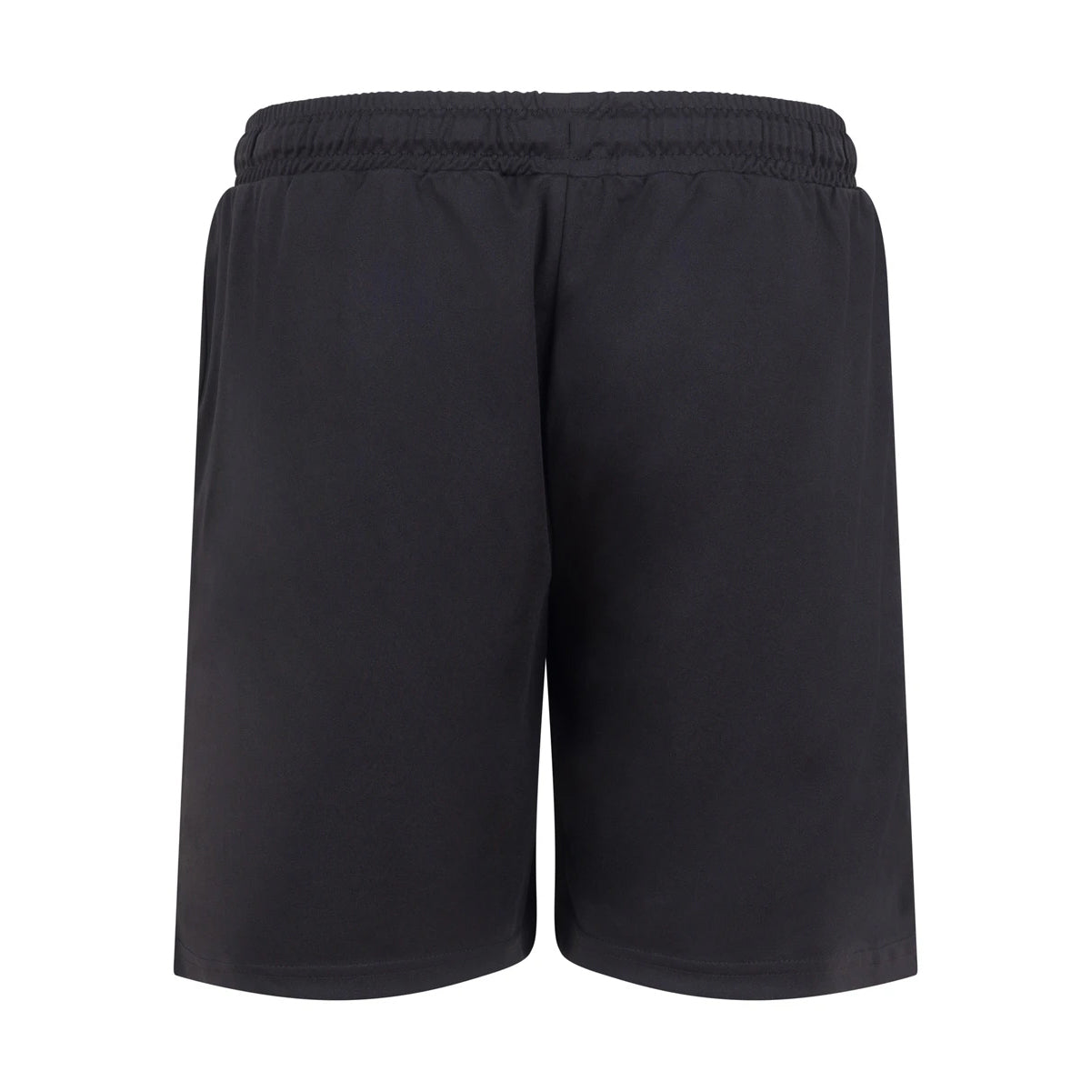 Black - Back - Finden & Hales Childrens-Kids Team No Pocket Shorts