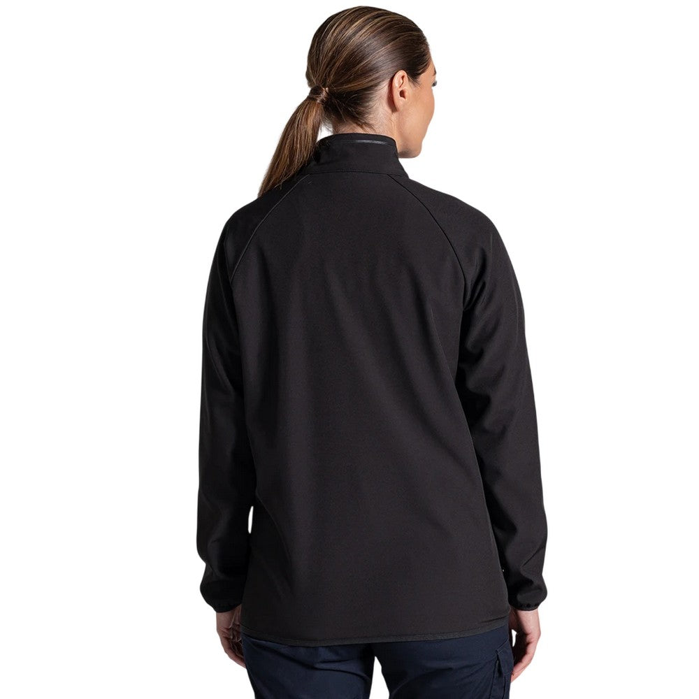 Black - Back - Craghoppers Expert Womens-Ladies Compress Lite Hybrid Jacket