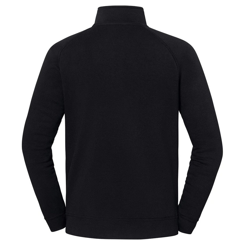 Black - Back - Fruit of the Loom Unisex Adult Iconic Premium Sweat Jacket