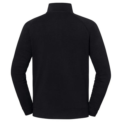 Black - Back - Fruit of the Loom Unisex Adult Iconic Premium Sweat Jacket