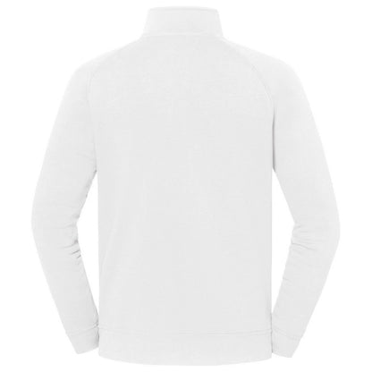 White - Back - Fruit of the Loom Unisex Adult Iconic Premium Sweat Jacket