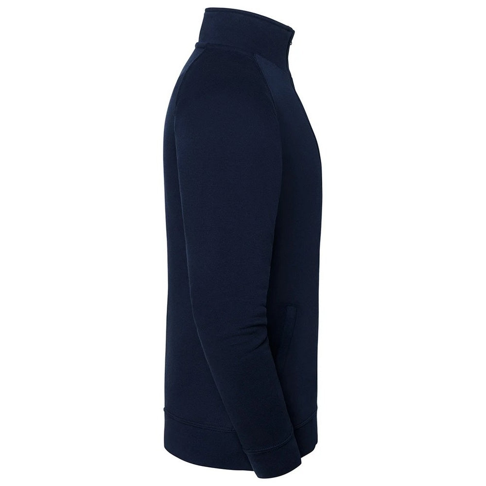 Deep Navy - Side - Fruit of the Loom Unisex Adult Iconic Premium Sweat Jacket
