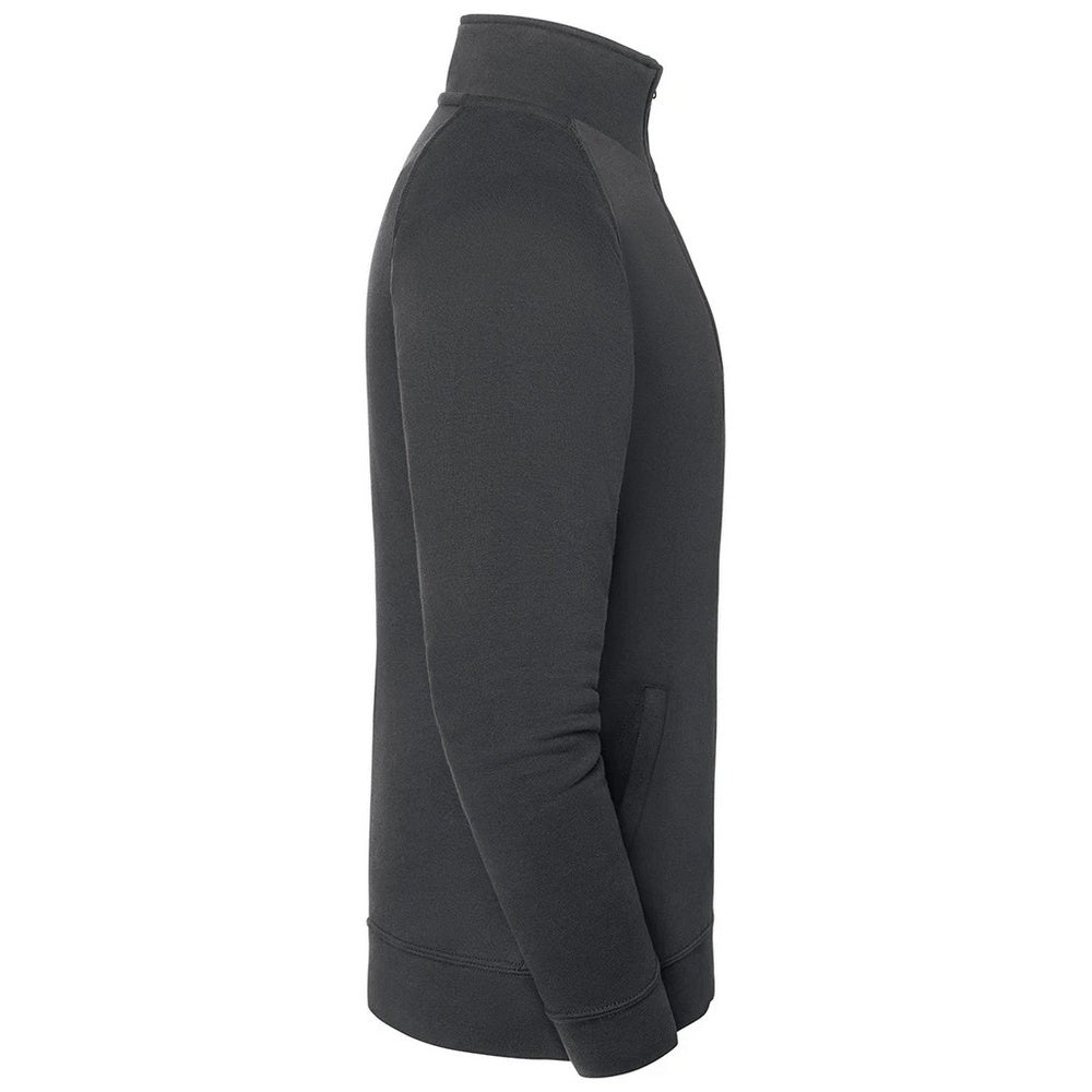 Light Graphite - Side - Fruit of the Loom Unisex Adult Iconic Premium Sweat Jacket