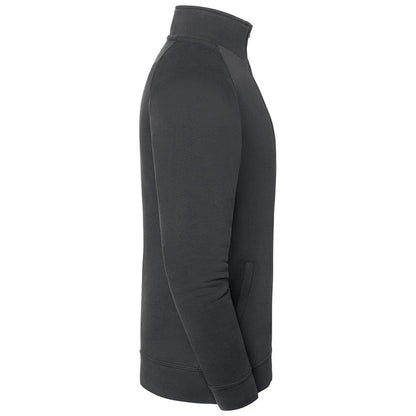 Light Graphite - Side - Fruit of the Loom Unisex Adult Iconic Premium Sweat Jacket