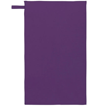 Purple - Front - Proact Microfibre Sports Towel