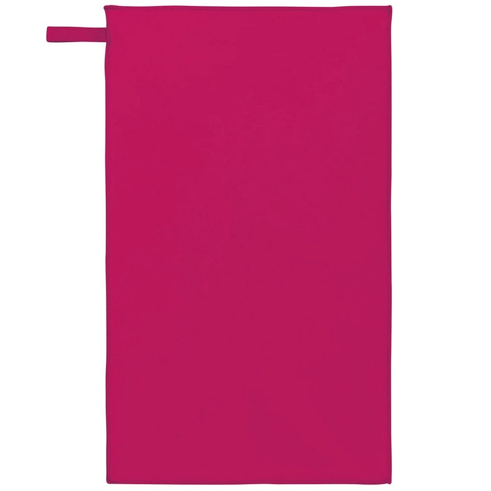 Fuchsia - Front - Proact Microfibre Sports Towel