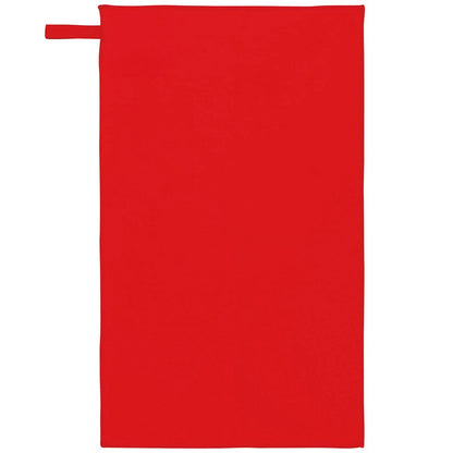 Red - Front - Proact Microfibre Sports Towel